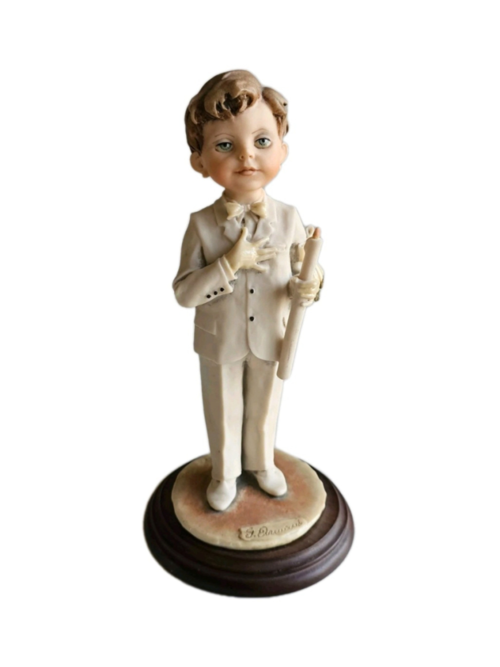 Giuseppe Armani "First Communion Boy" Figurine - Gulliver's World - Signed